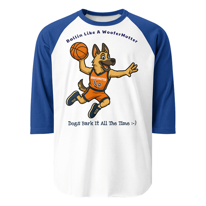 German-Shepard Unisex 3/4 Sleeve Raglan Shirt product image (25)