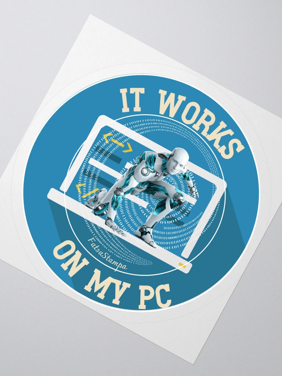 Techy Robo Sticker product image (6)