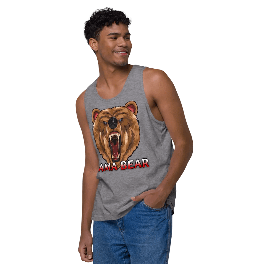 Mama Bear Tank Top Shirt product image (38)