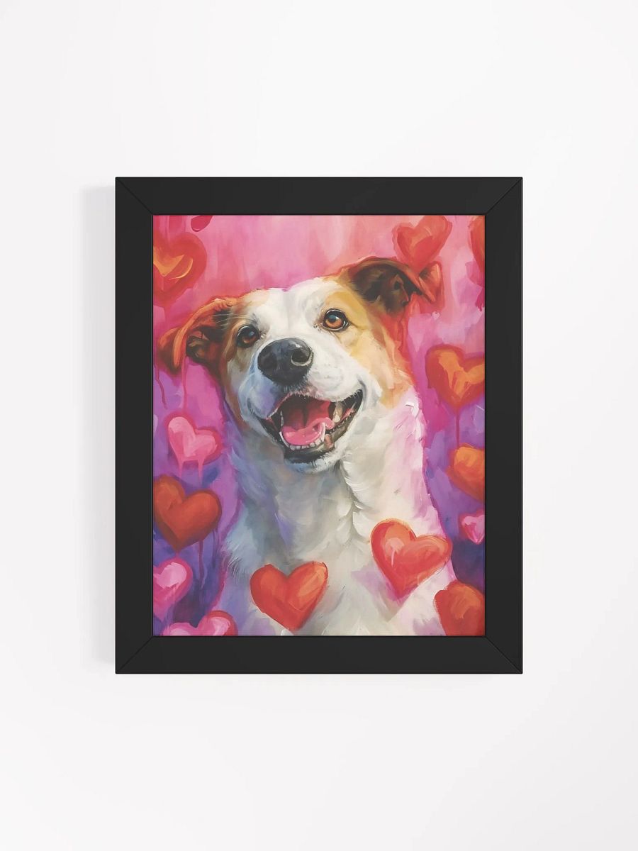Joyful Paws Framed Matte Poster product image (8)