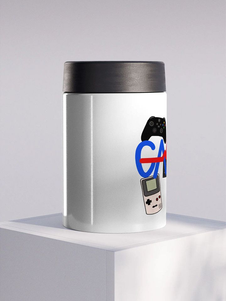 Gamer Stainless Steel Koozie product image (2)