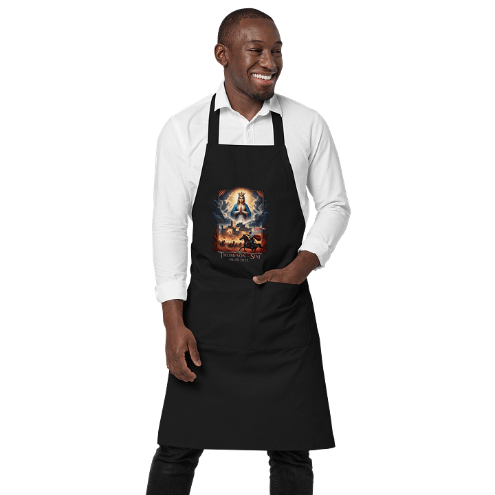 Divine Crusader Organic Cotton Apron product image (1)