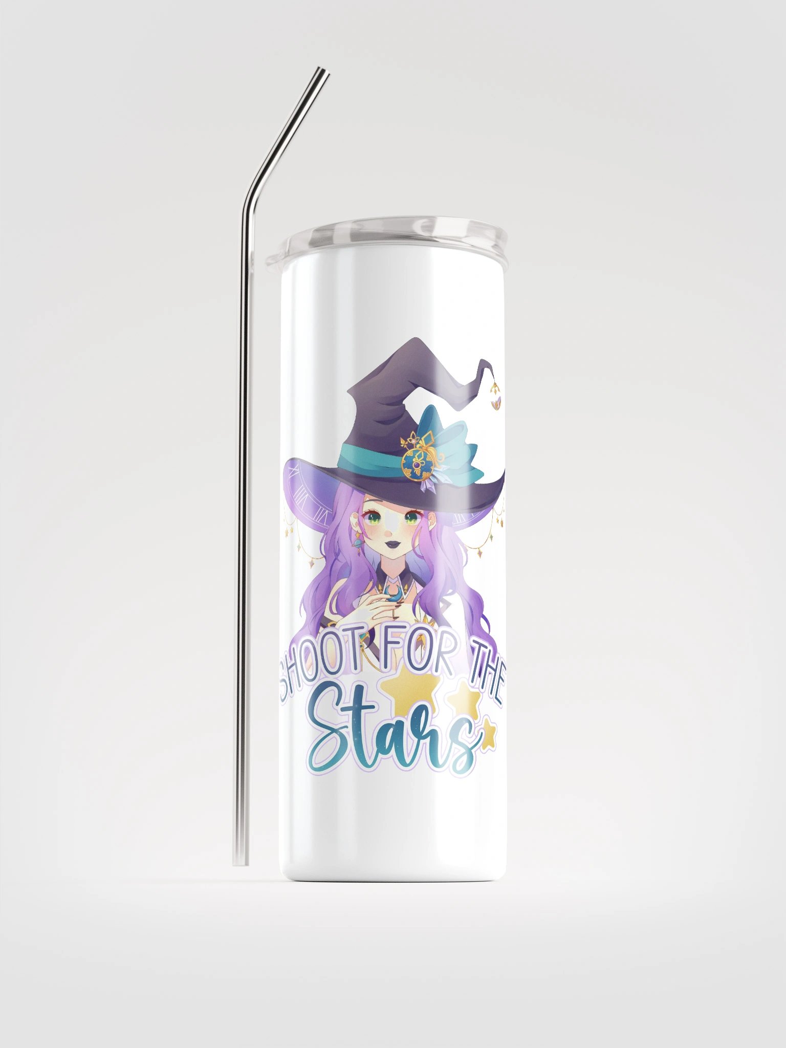 "Shoot for the Stars" Constellation Sorceress Starfire Stainless Steel Tumbler product image (1)