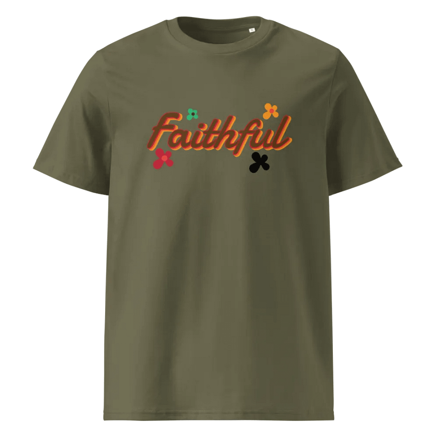 Faithful Blooms Organic Tee product image (1)