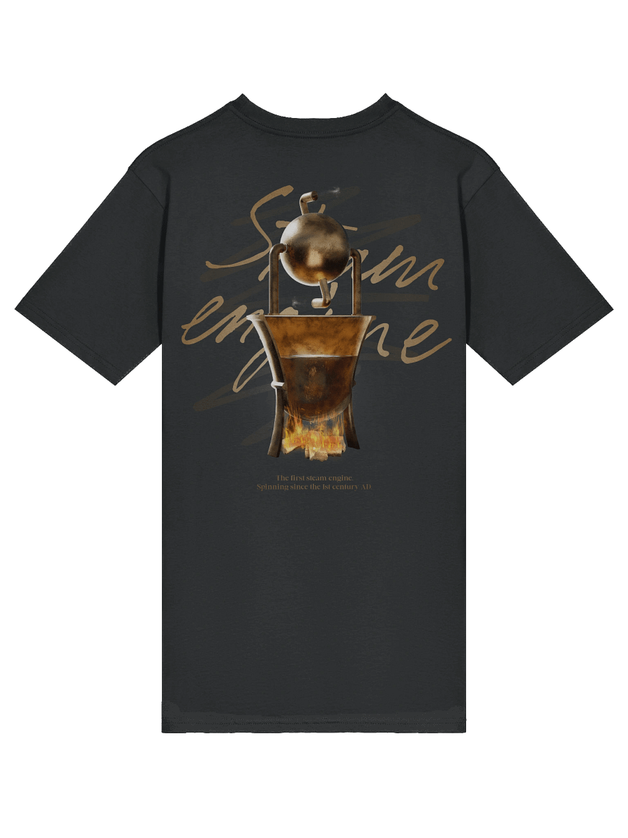 Steam Engine Heavyweight Premium Tee product image (7)