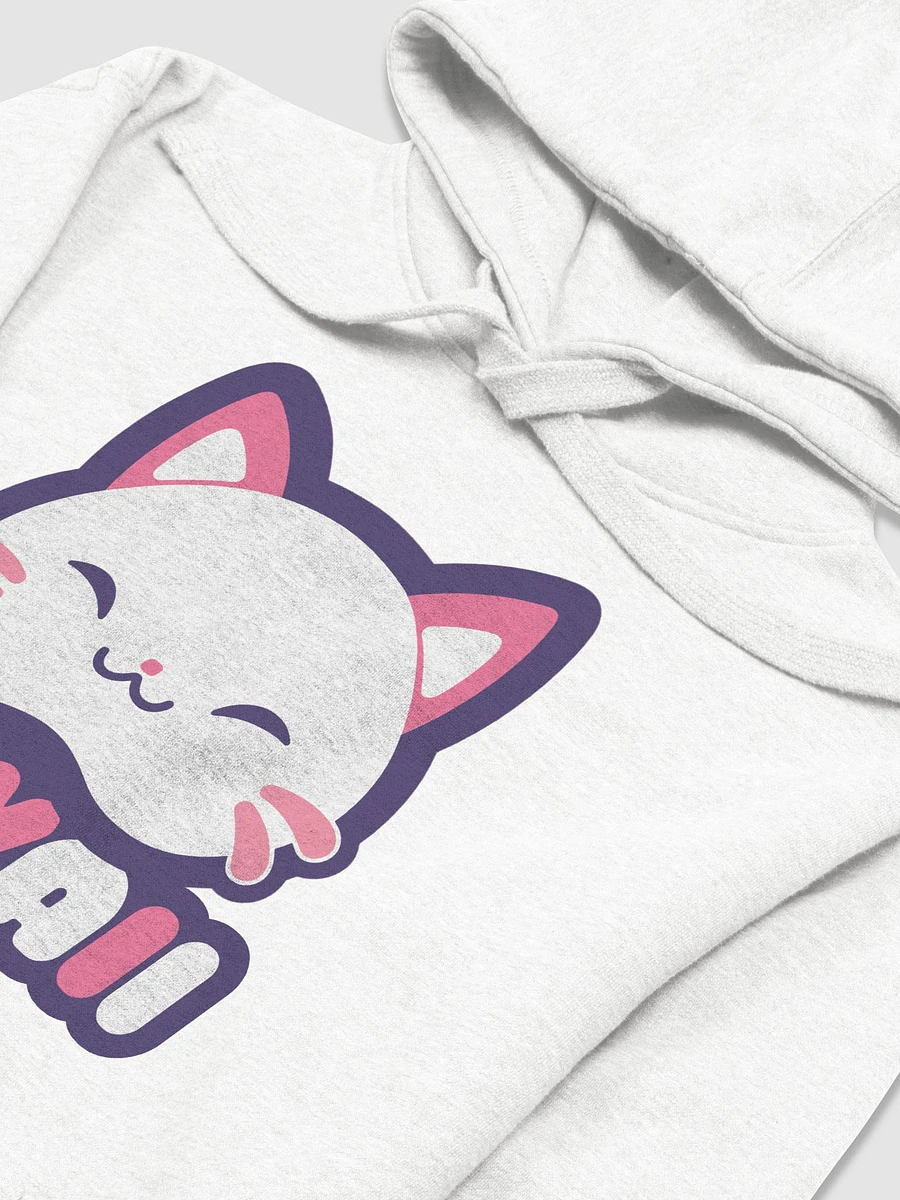 Kawaii Cat White Hoodie product image (6)