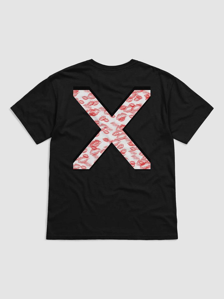 White X Red Lipstick Kisses Shirt product image (24)