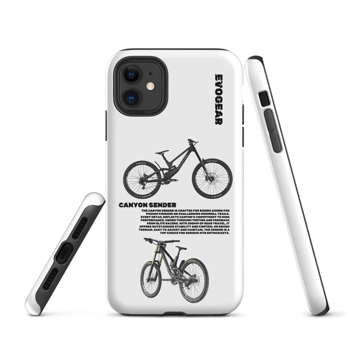 White Sender iPhone Case product image (1)