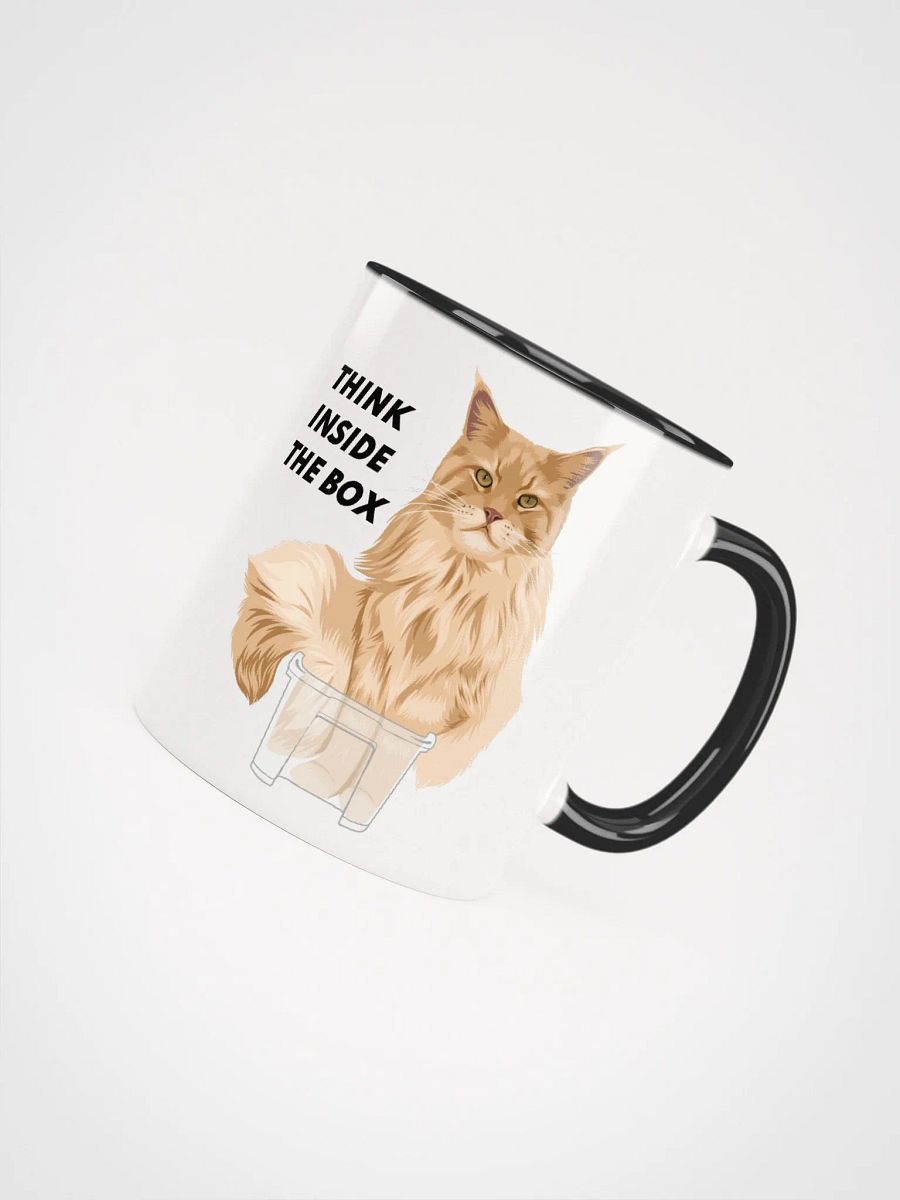Buster Mug With Color - "Think Inside the Box" product image (4)