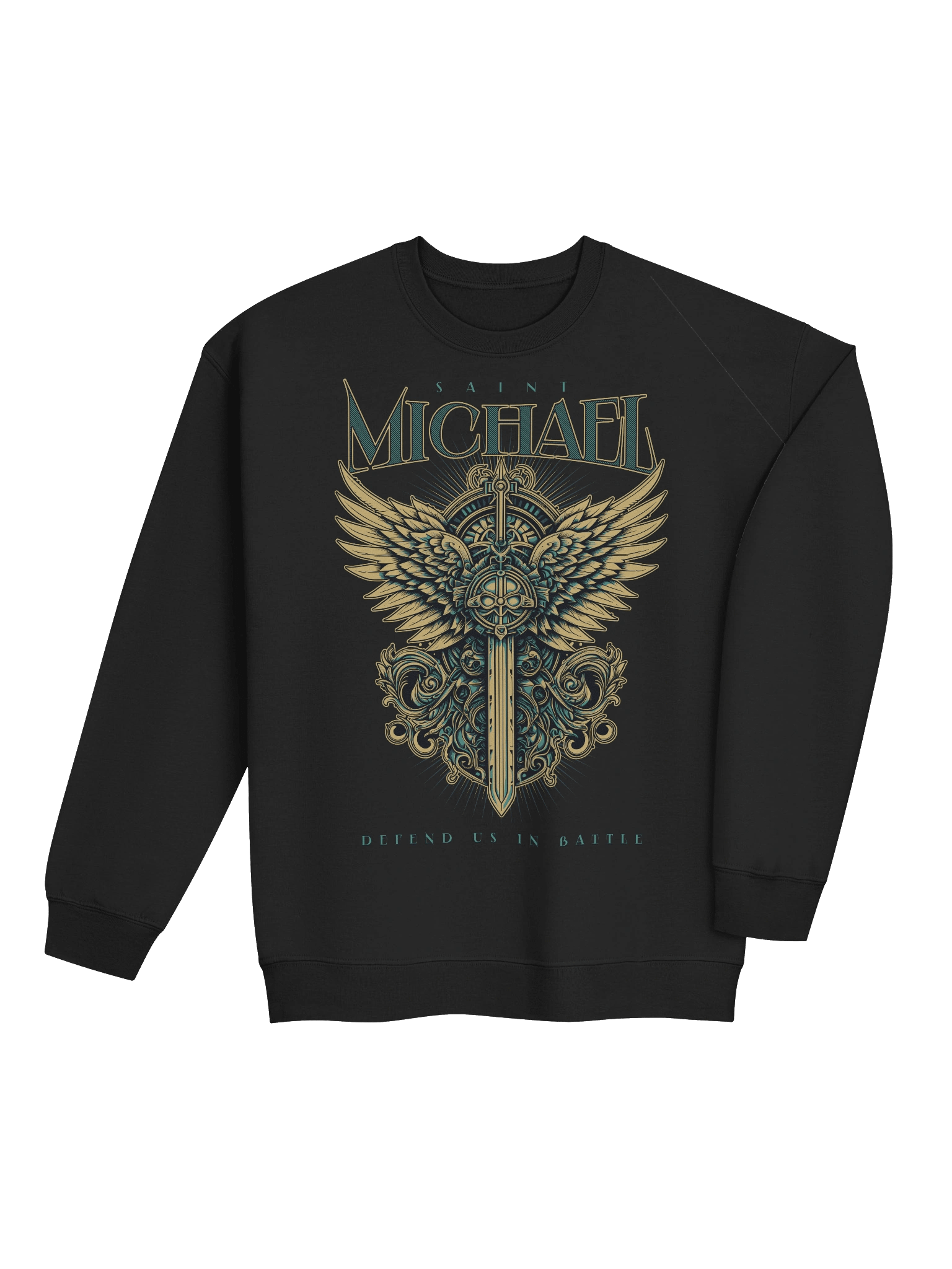 Archangel Michael Wings Crewneck Sweatshirt product image (16)