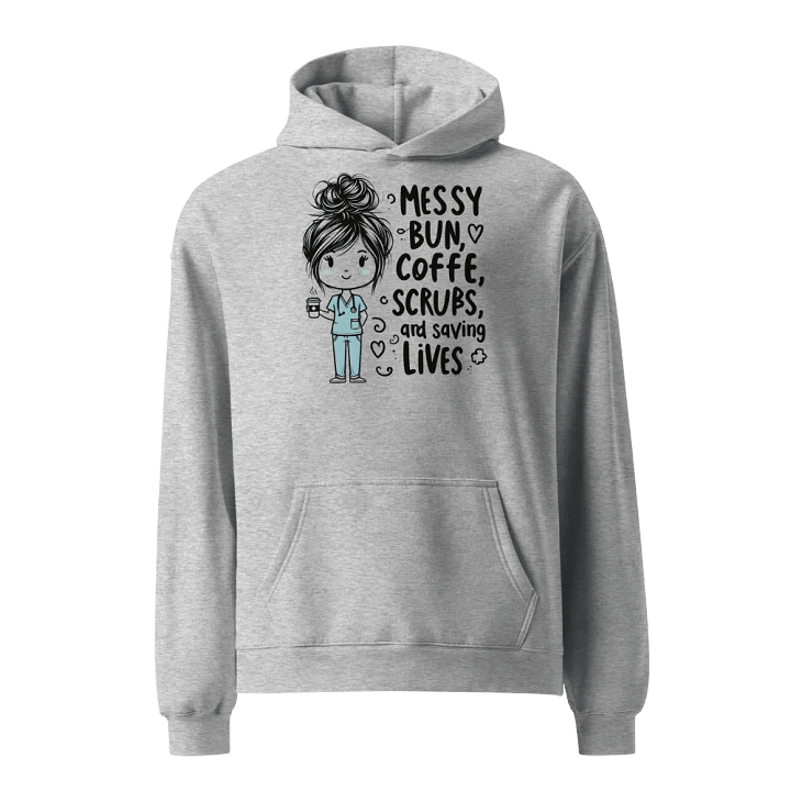Casual Medical Worker Vibes Hoodie product image (2)