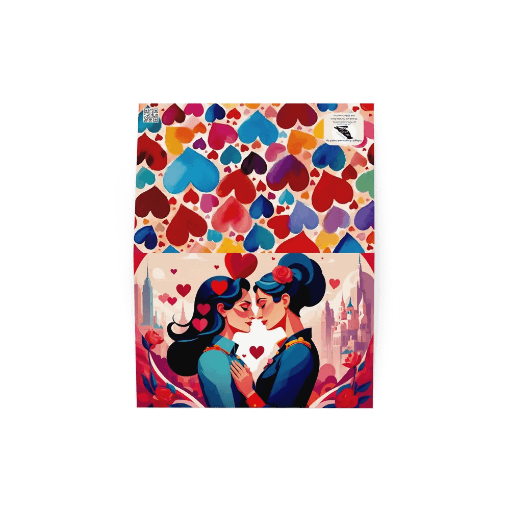 Lesbe Valentines, Beautifully Us Card product image (19)
