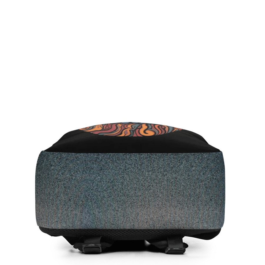 Psychedelic Swirl All-Over Backpack Midnight product image (2)
