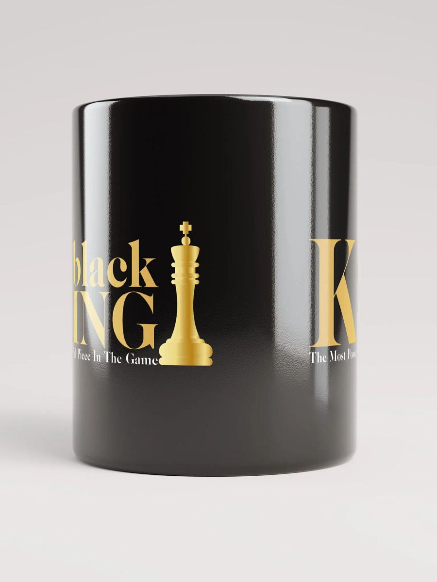 Black King Black Glossy Mug product image (5)