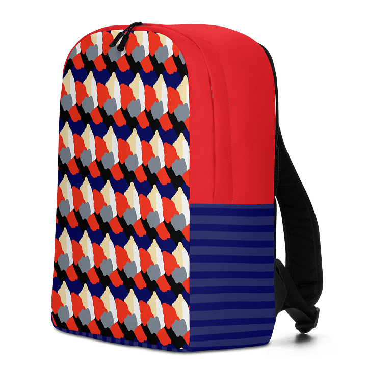Zigzag Movement All-Over Backpack product image (1)