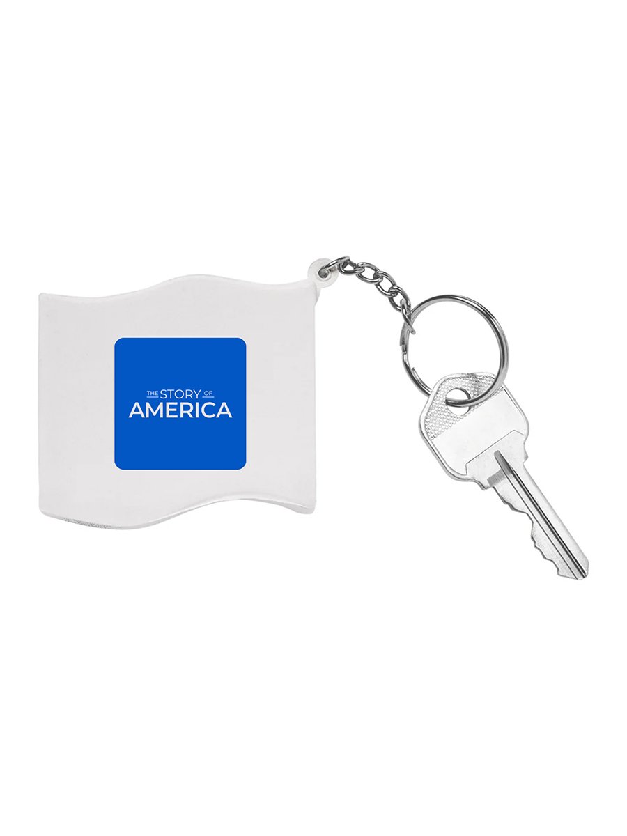 Story of America - American Flag Stress Ball Keychain product image (1)
