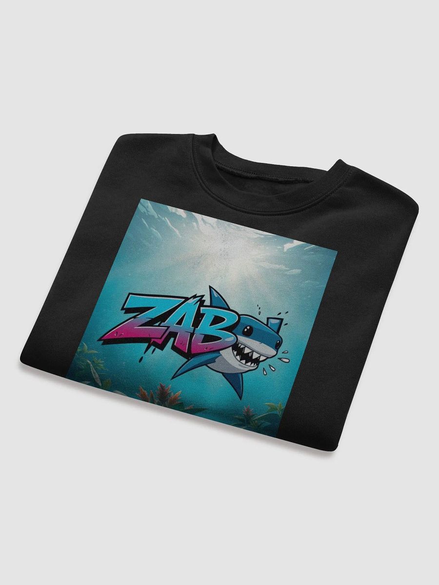Golden ZABU Logo Women's Crop Sweatshirt product image (3)