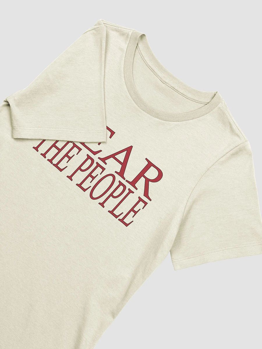Fear The People - 01 - Red - Bella+Canvas Women's Supersoft Relaxed-fit T-Shirt product image (2)