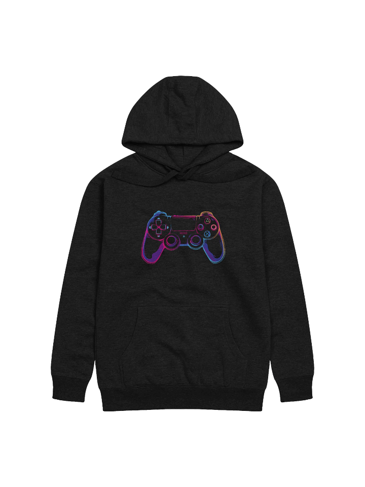 Neon Controller Front Printed Hoodie product image (1)