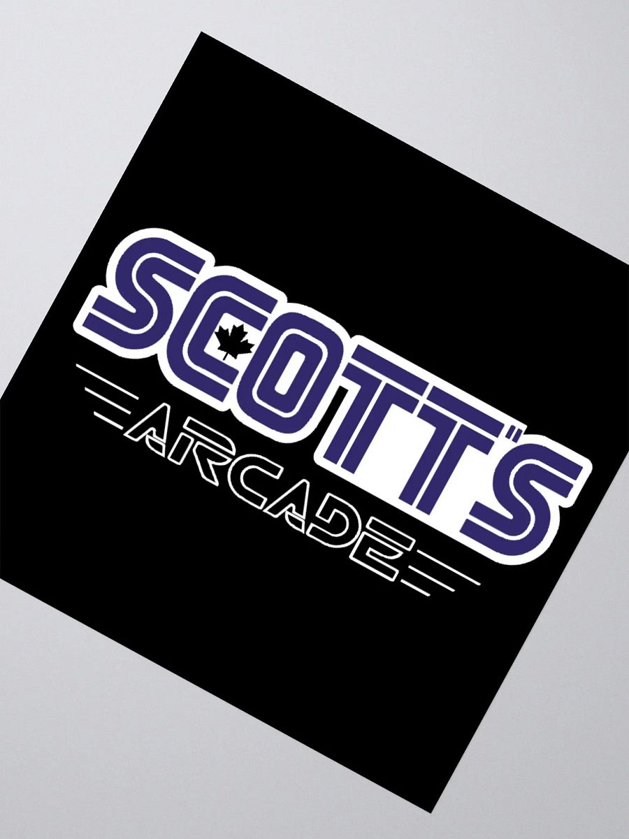 Official Scott's Arcade Sticker product image (4)