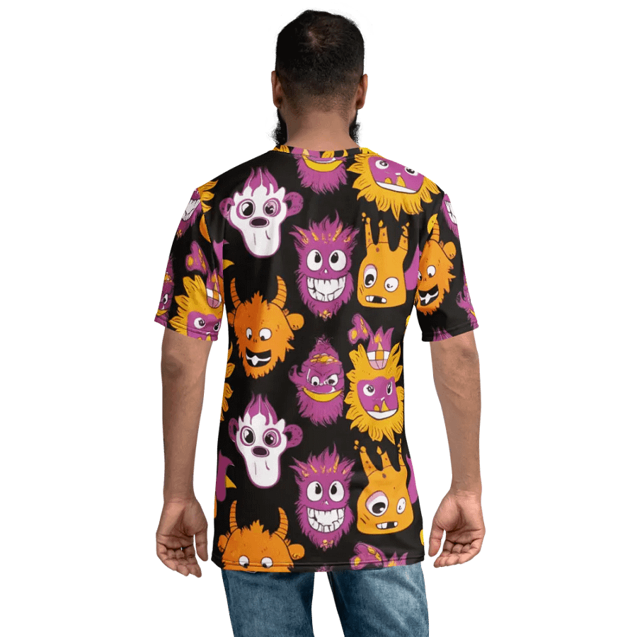 Spooky Monsters Spectacle T Shirt product image (7)