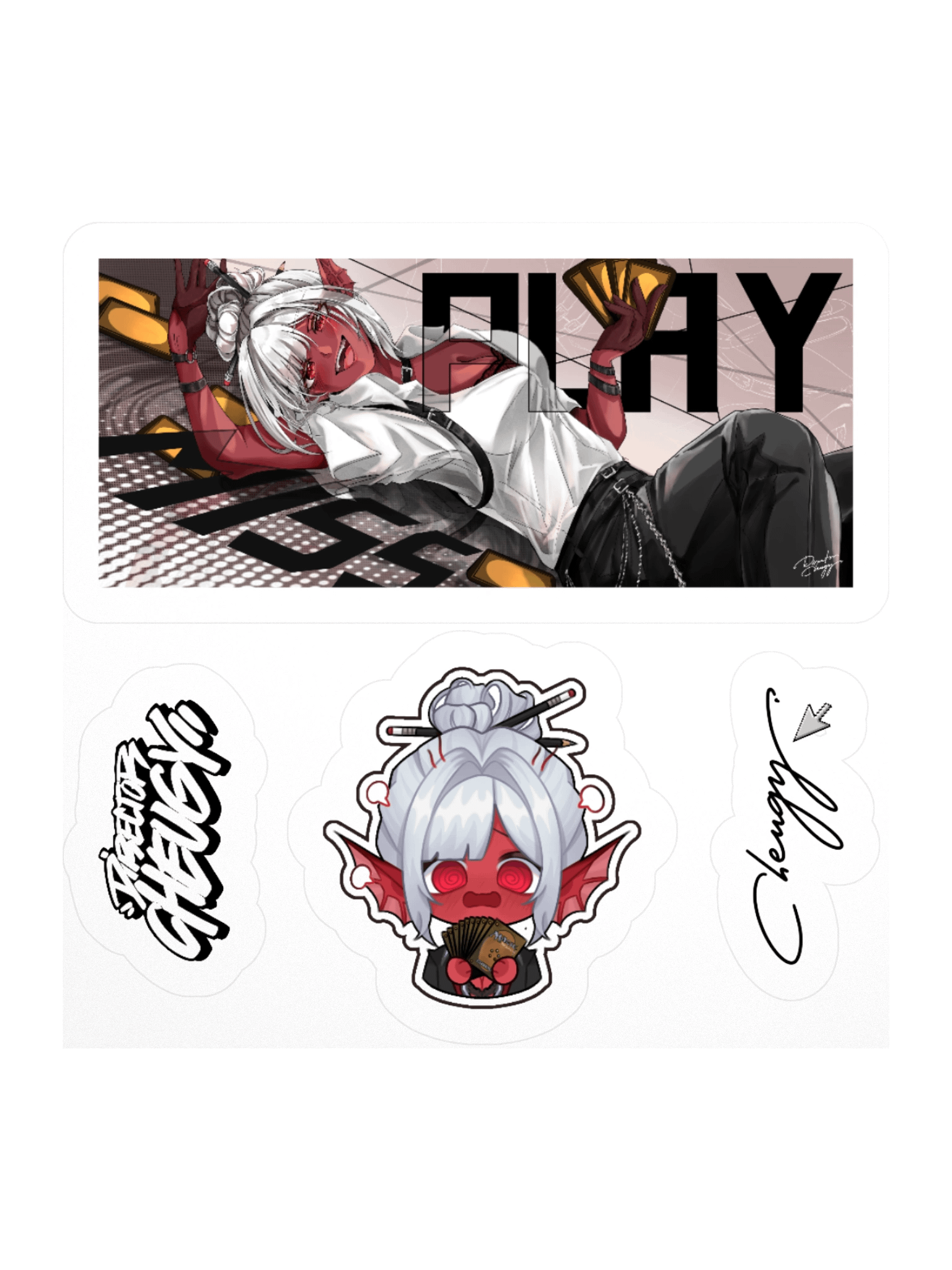 Miss Play Sticker Pack product image (2)