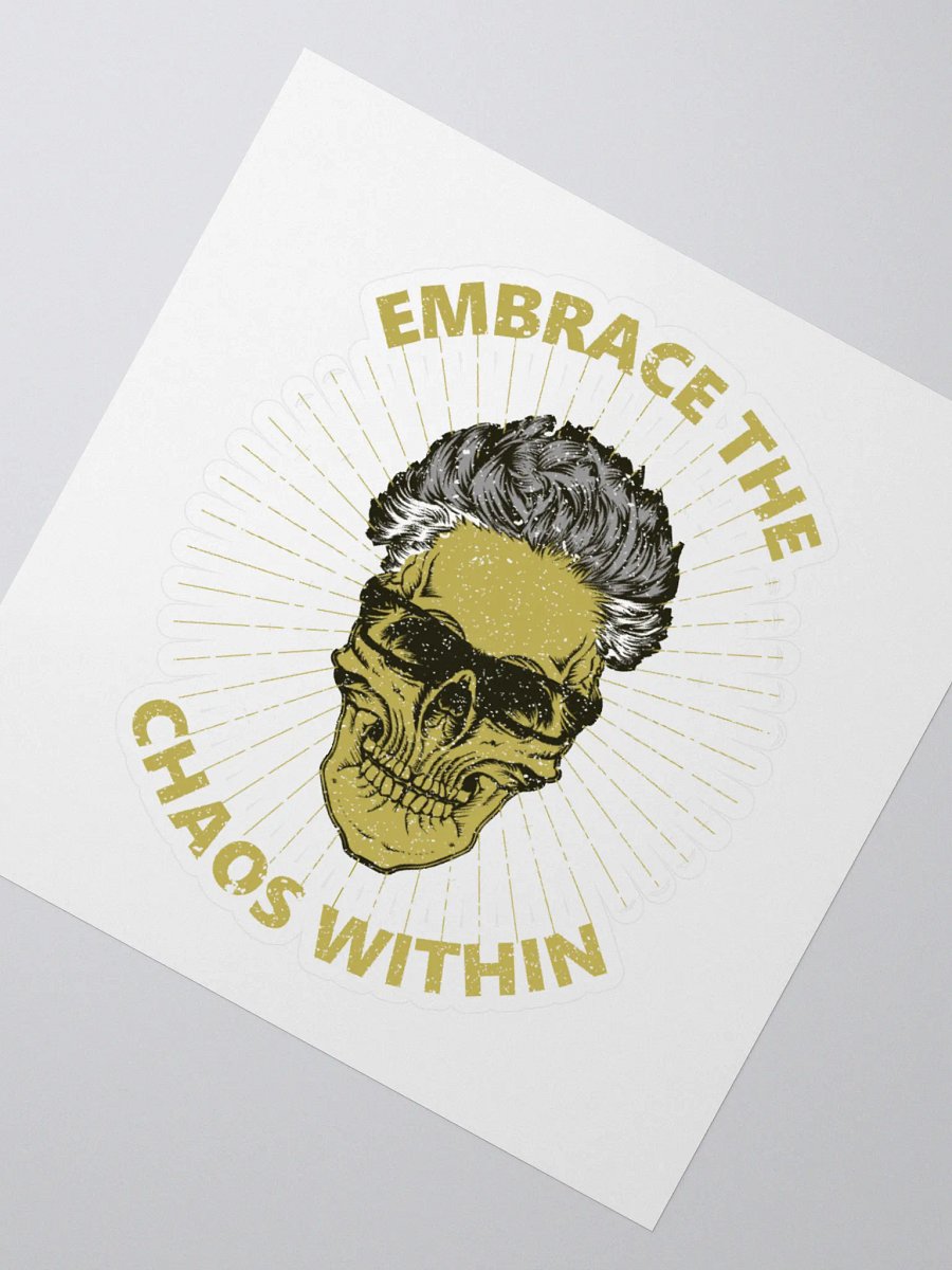 CHAOS WITHIN STICKER product image (6)