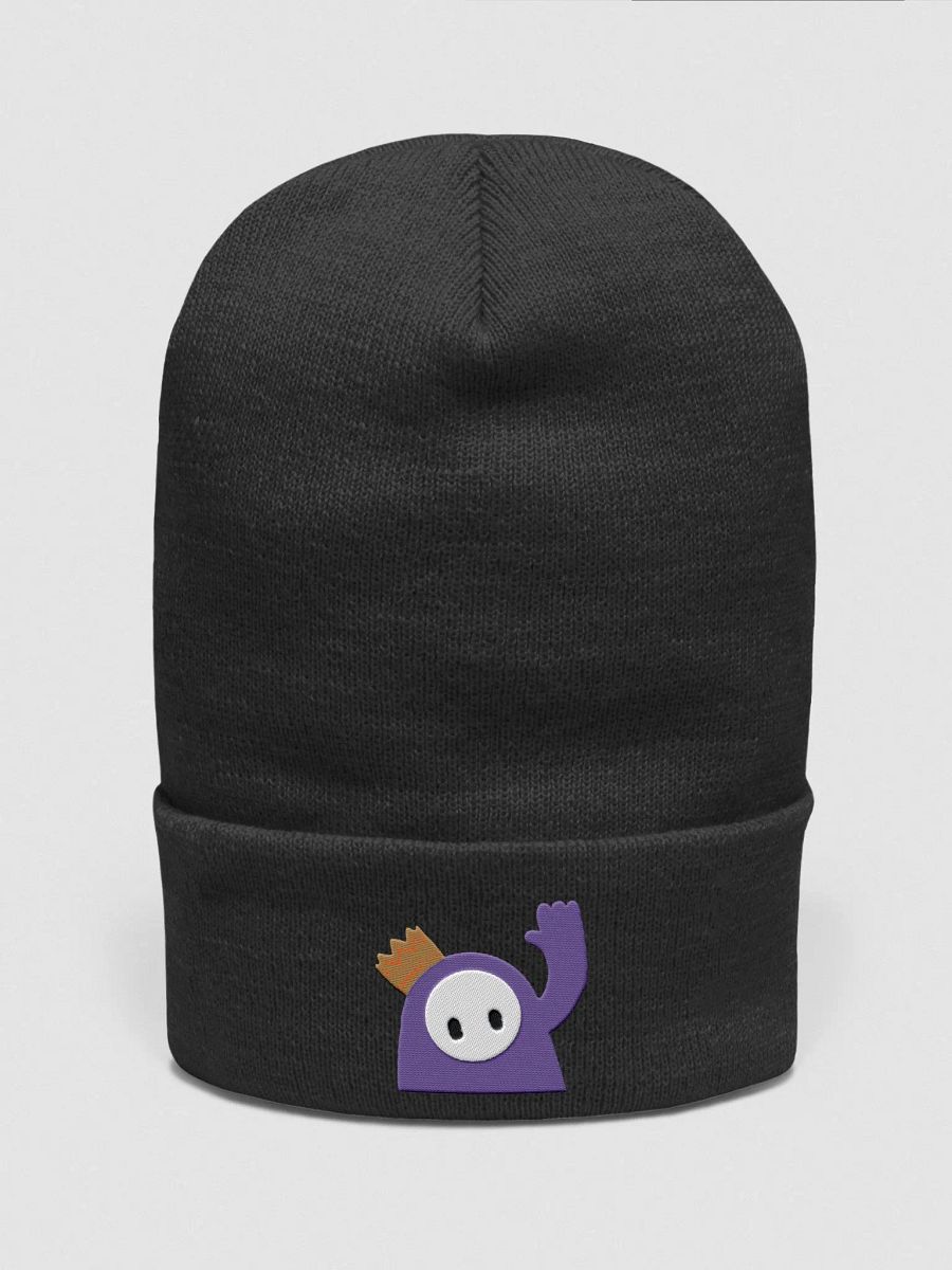 Royal Purple Crowned Beanie product image (9)