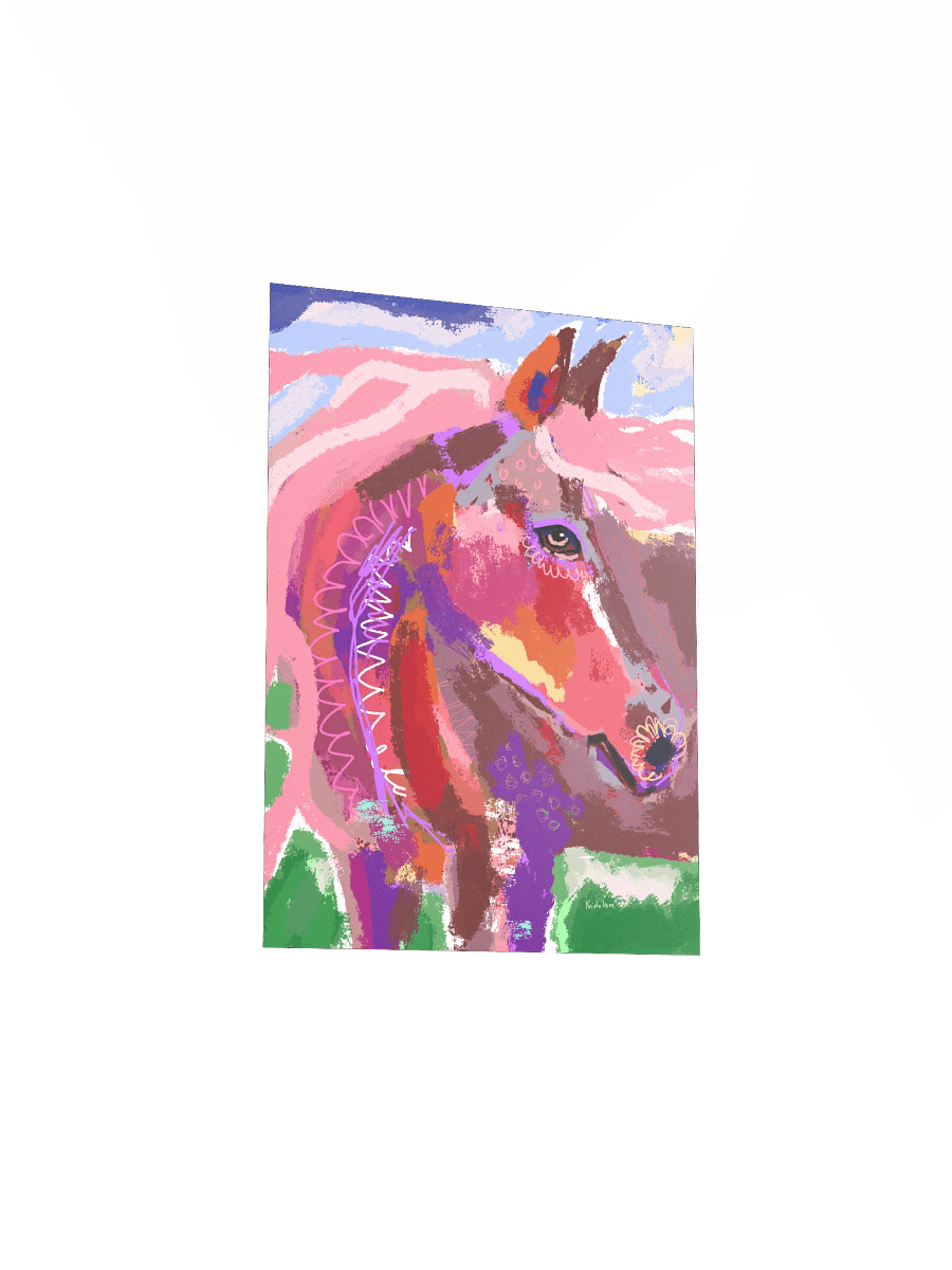 Patchwork Pony - Premium Art Poster product image (3)