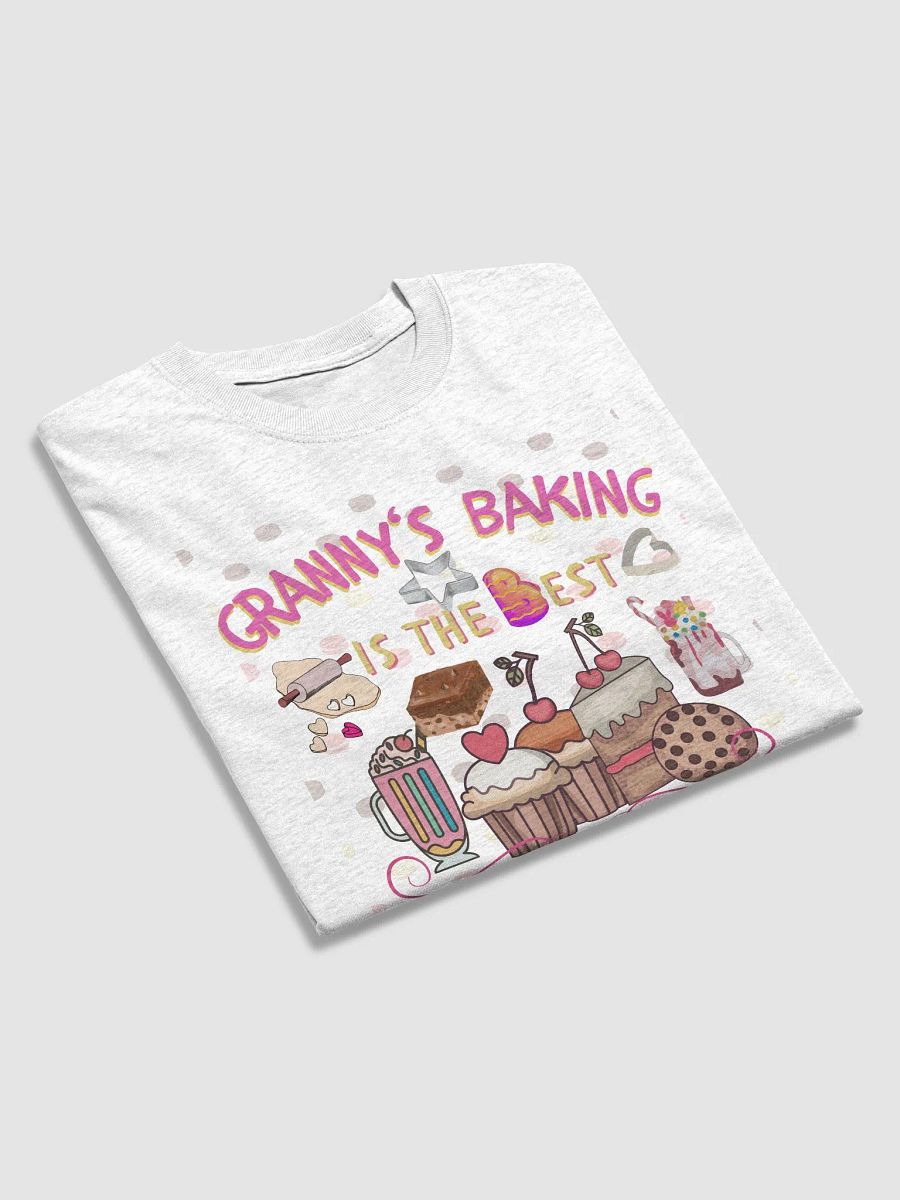 T shirt grandma depicting ‘Granny’s baking  is the best” We love you nana.   Perfect gift from grandchildren, product image (18)