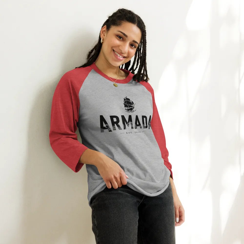Armada Dodgeball Club Raglan Tee product image (10)