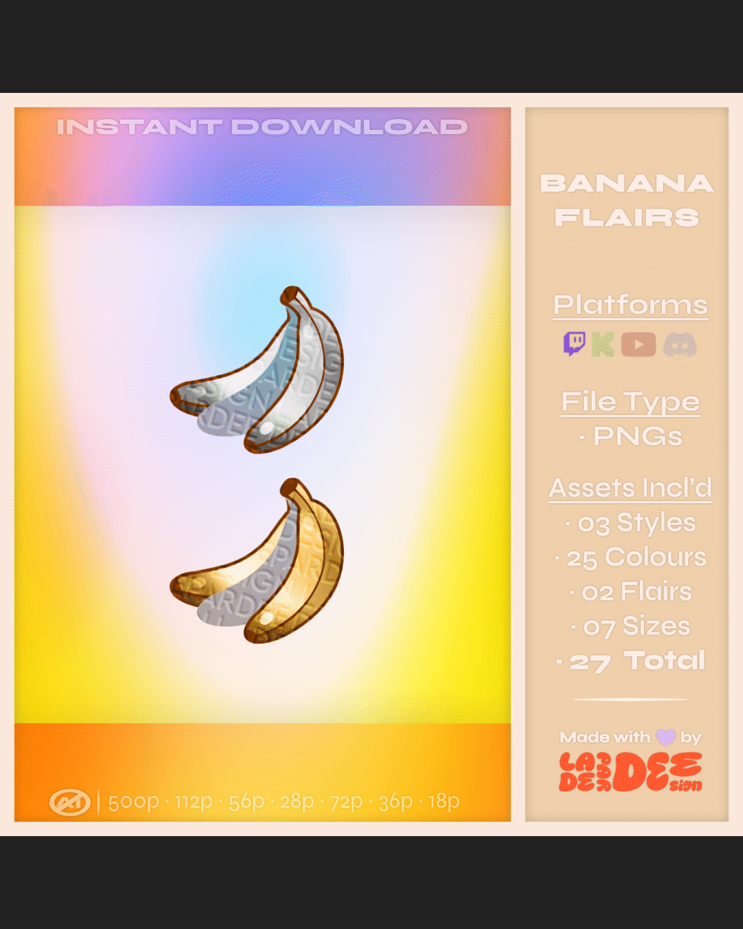 Banana Badges product image (4)