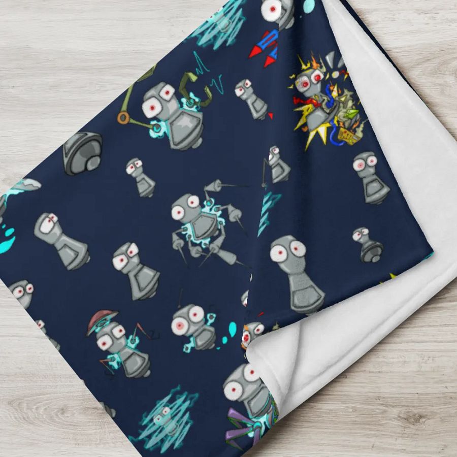 Procrastitrons! Fuzzy Blanket product image (17)
