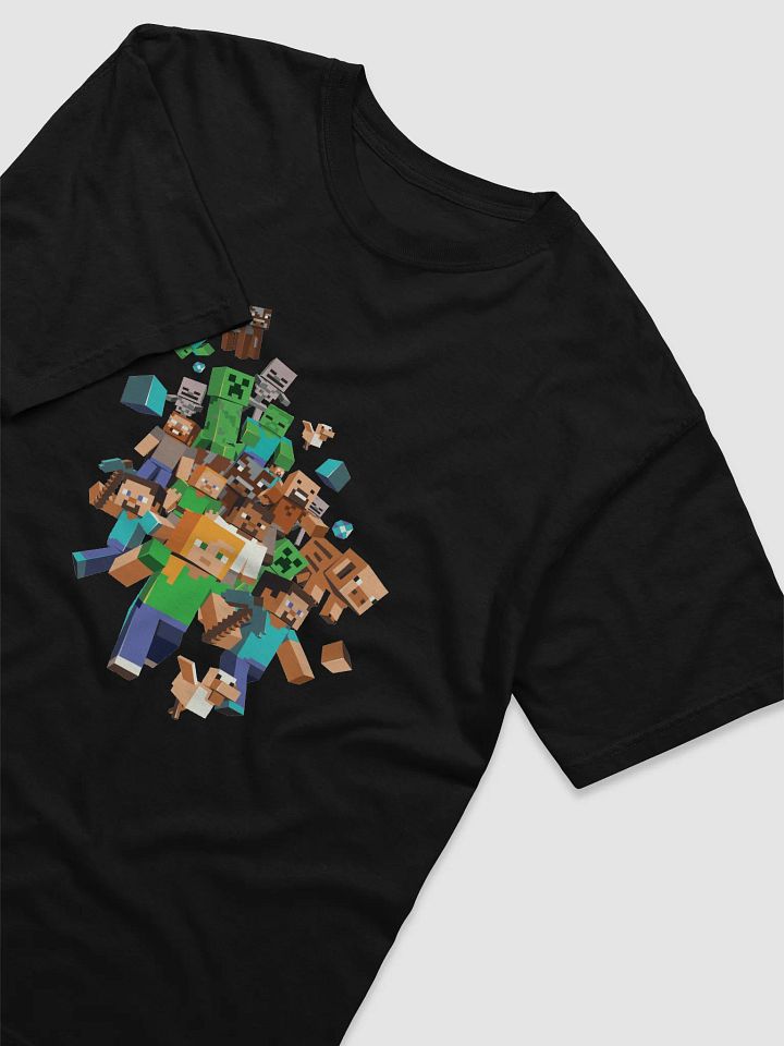 Minecraft Mob Pile T-Shirt product image (2)