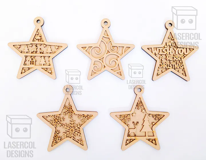 Christmas Ornaments - Laser Cut Files product image (2)