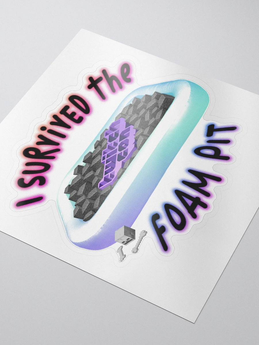I Survived the TwitchCon Foampit Sticker product image (3)