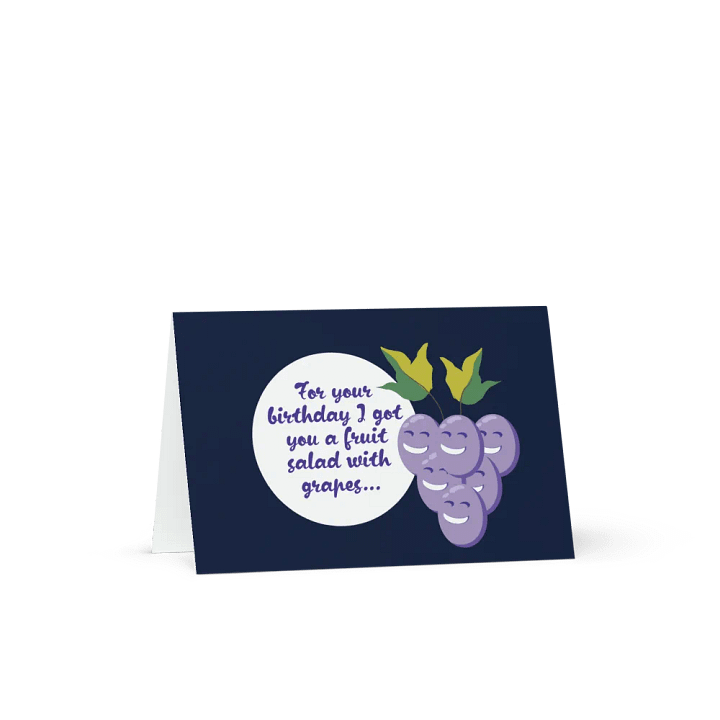 Punny Grape Birthday Card product image (1)