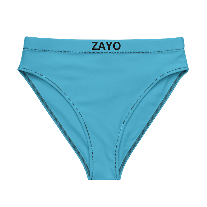 ZAYO All-Over Print Recycled High Waisted Bikini Bottom product image (2)