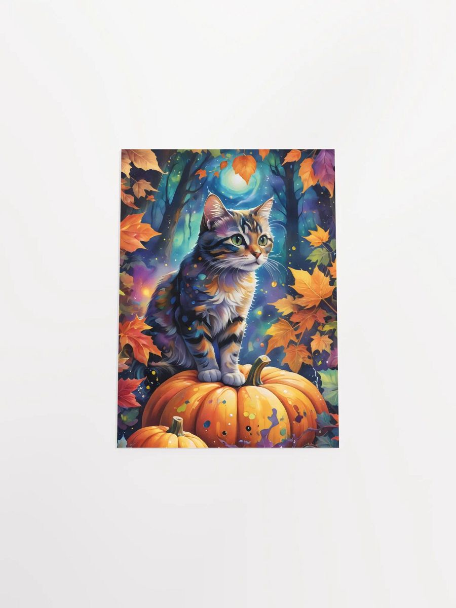 Pumpkin Purrfection Poster product image (12)