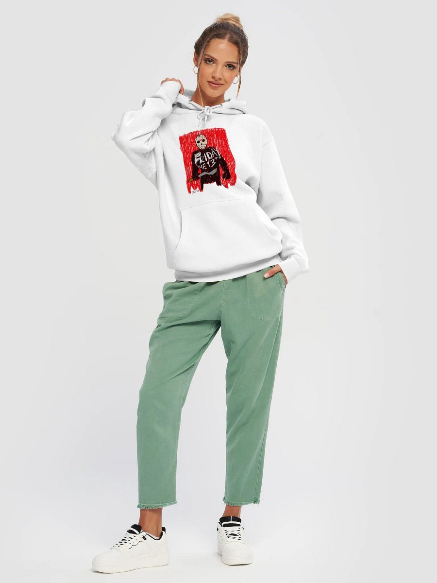 🔪🩸 "JASON" CreepyKids Unisex Horror Sweater Jumper Hoodie Art Print 💀 product image (5)