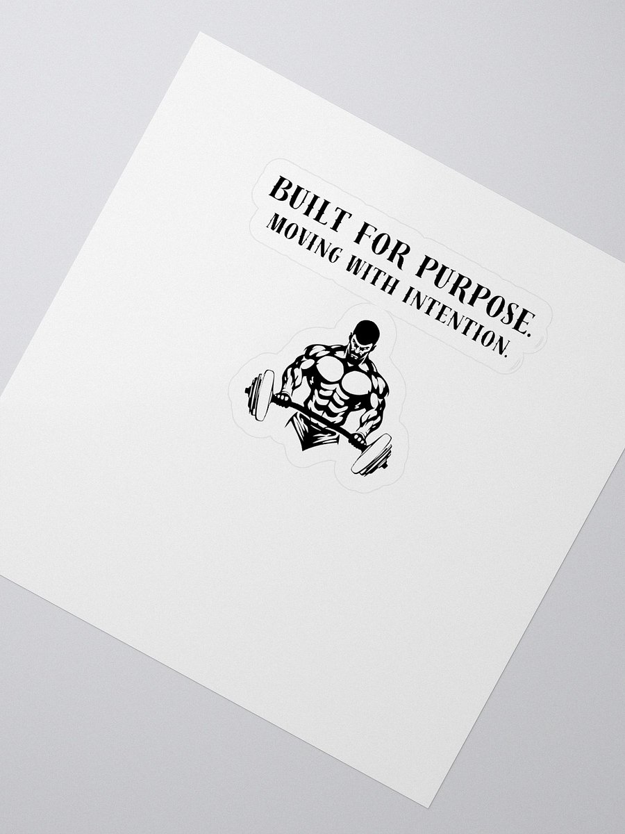 Built For Purpose - Sticker product image (2)