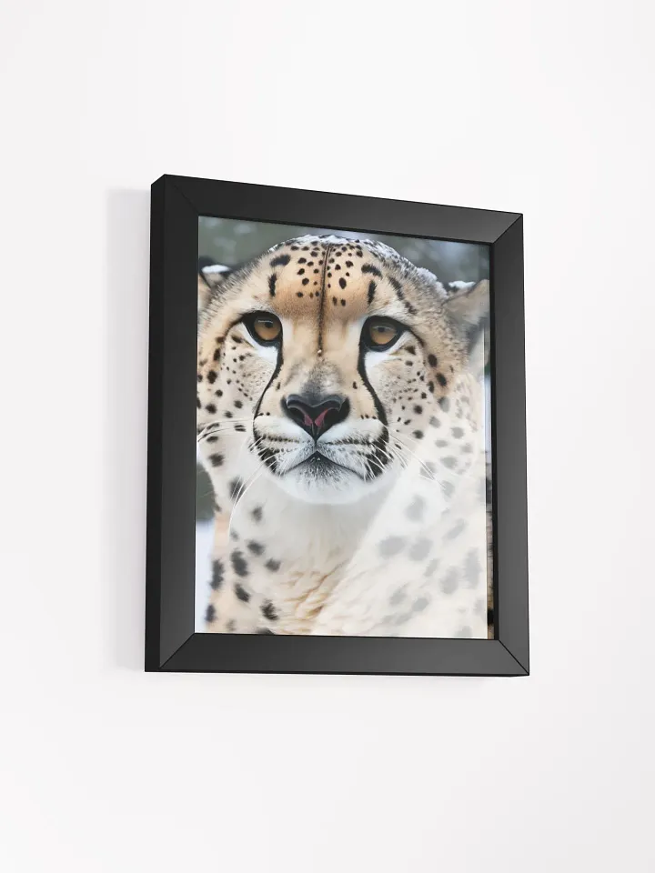 Framed High-Quality Matte Poster: Captivating Cheetah product image (15)