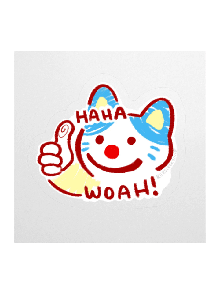 Haha woah! sticker product image (1)
