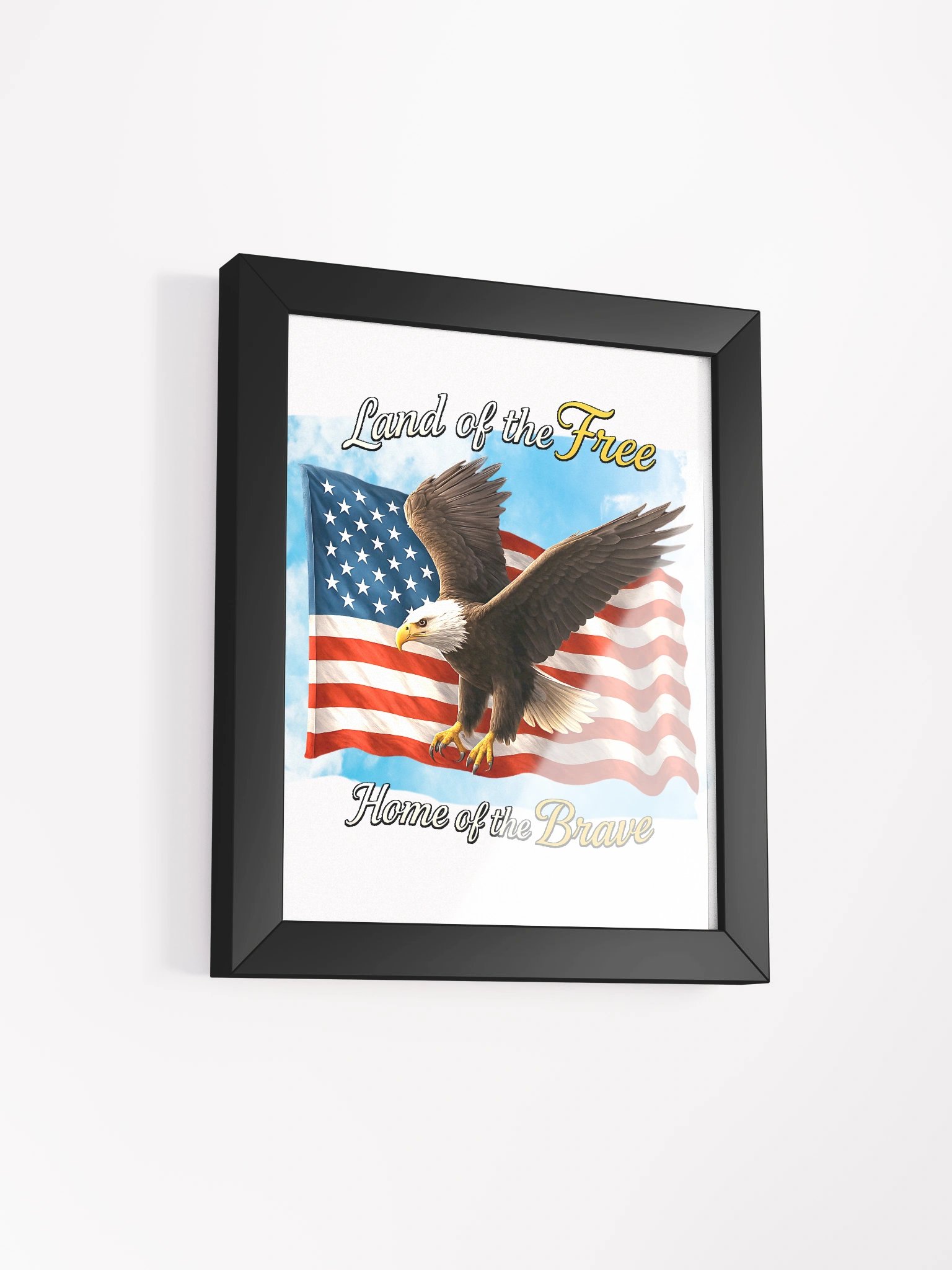 Kirk Shooter T Shirt – Land of the Free Home of the Brave Tee product image (24)