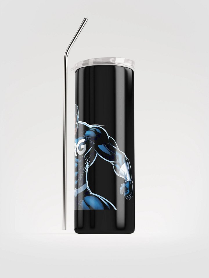NRG MAN v1 Stainless Steel Tumbler & Reusable Straw product image (1)