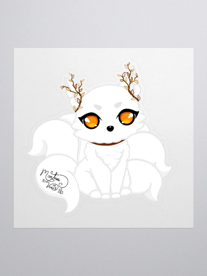 Fall Fox Kiss Cut Sticker product image (1)