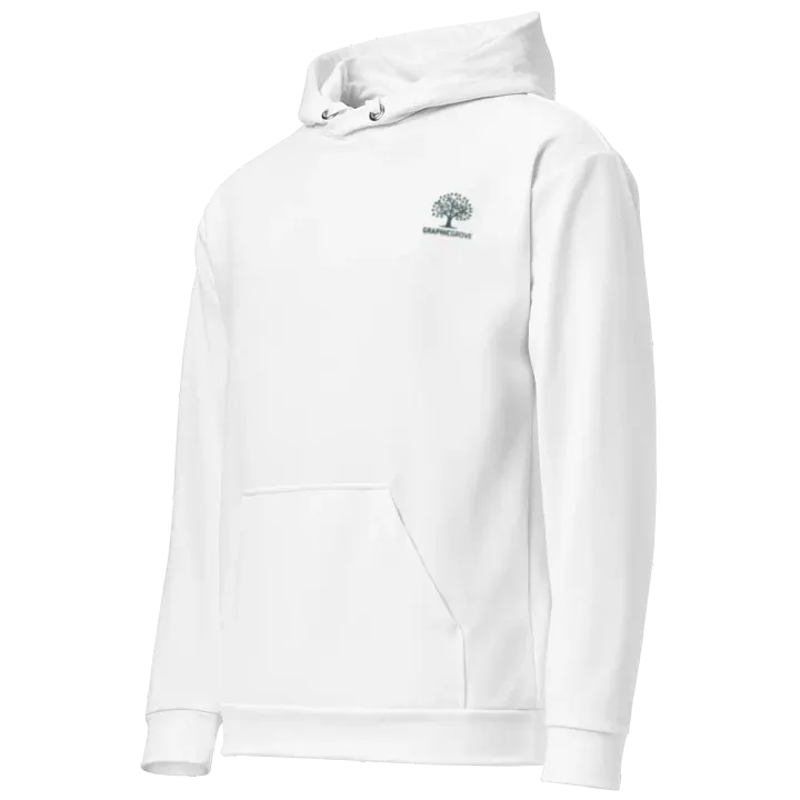 Graphic Grove Unisex Recycled Hoodie with Tree Design - White product image (2)