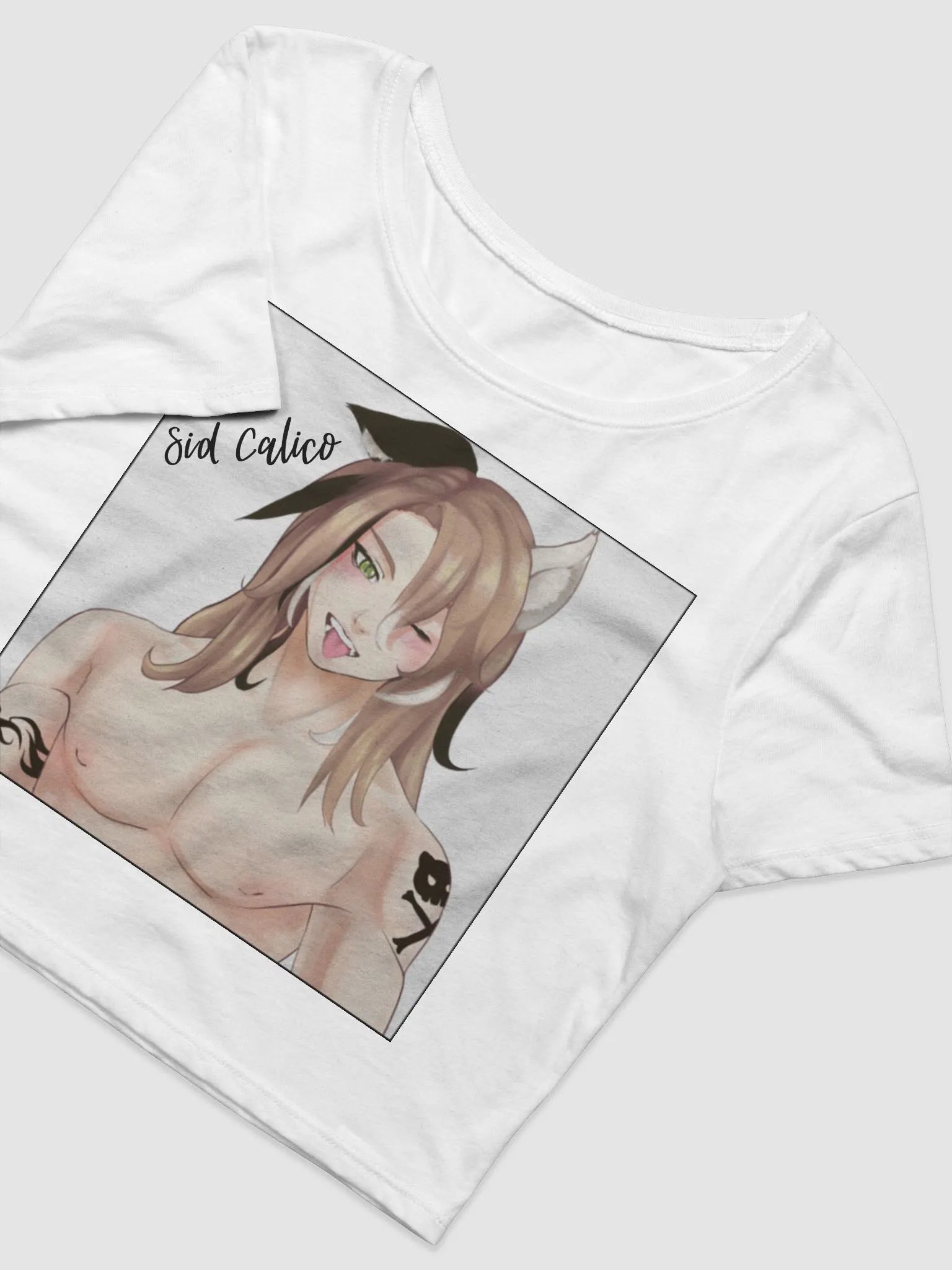 Sid Calico portrait with signature crop top product image (3)