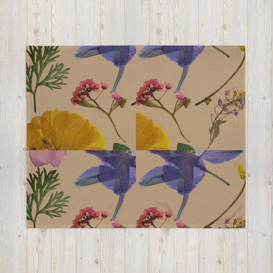Floral throw blanket product image (16)