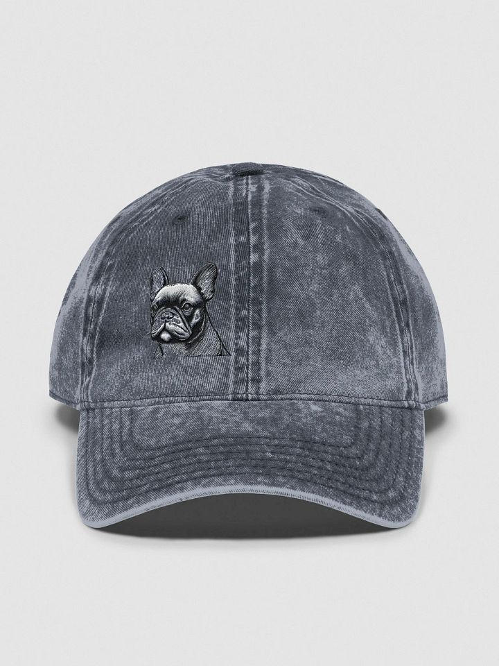 Bulldog Sketch Vintage Dad Hat product image (1)